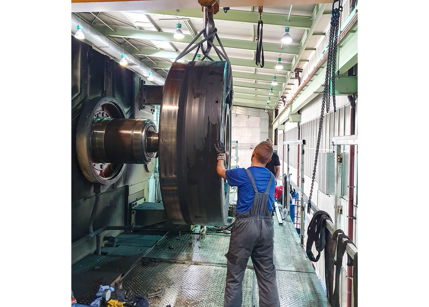 PSV GmbH - Pressen – Service & Vertrieb - Maschinenverlagerung - 2.000t Schuler Presse