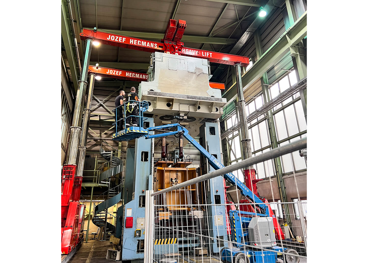 PSV GmbH - Pressen – Service & Vertrieb - Maschinenverlagerung - 2.000t Schuler Presse