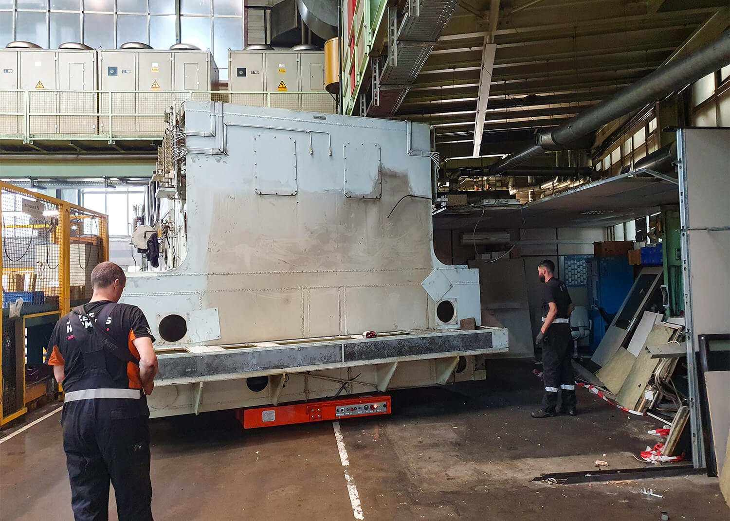 PSV GmbH - Pressen – Service & Vertrieb - Maschinenverlagerung - 2.000t Schuler Presse