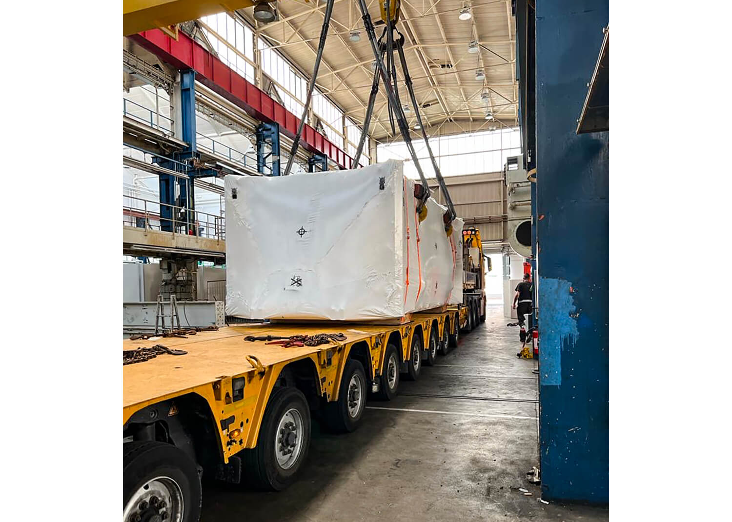PSV GmbH - Pressen – Service & Vertrieb - Maschinenverlagerung - 2.000t Schuler Presse