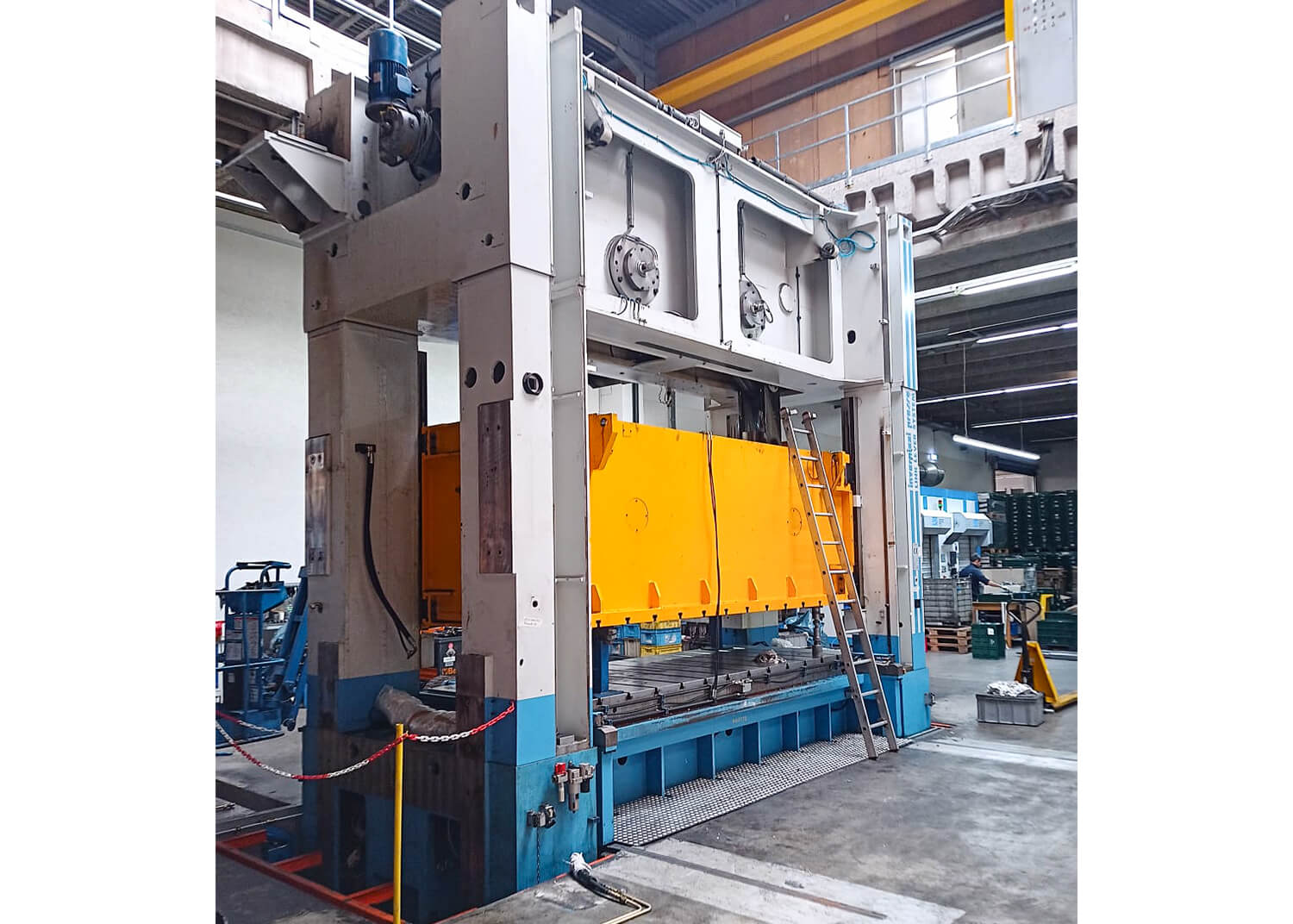 PSV GmbH - Pressen – Service & Vertrieb - Maschinenverlagerung - 400t Invernizzi Presse