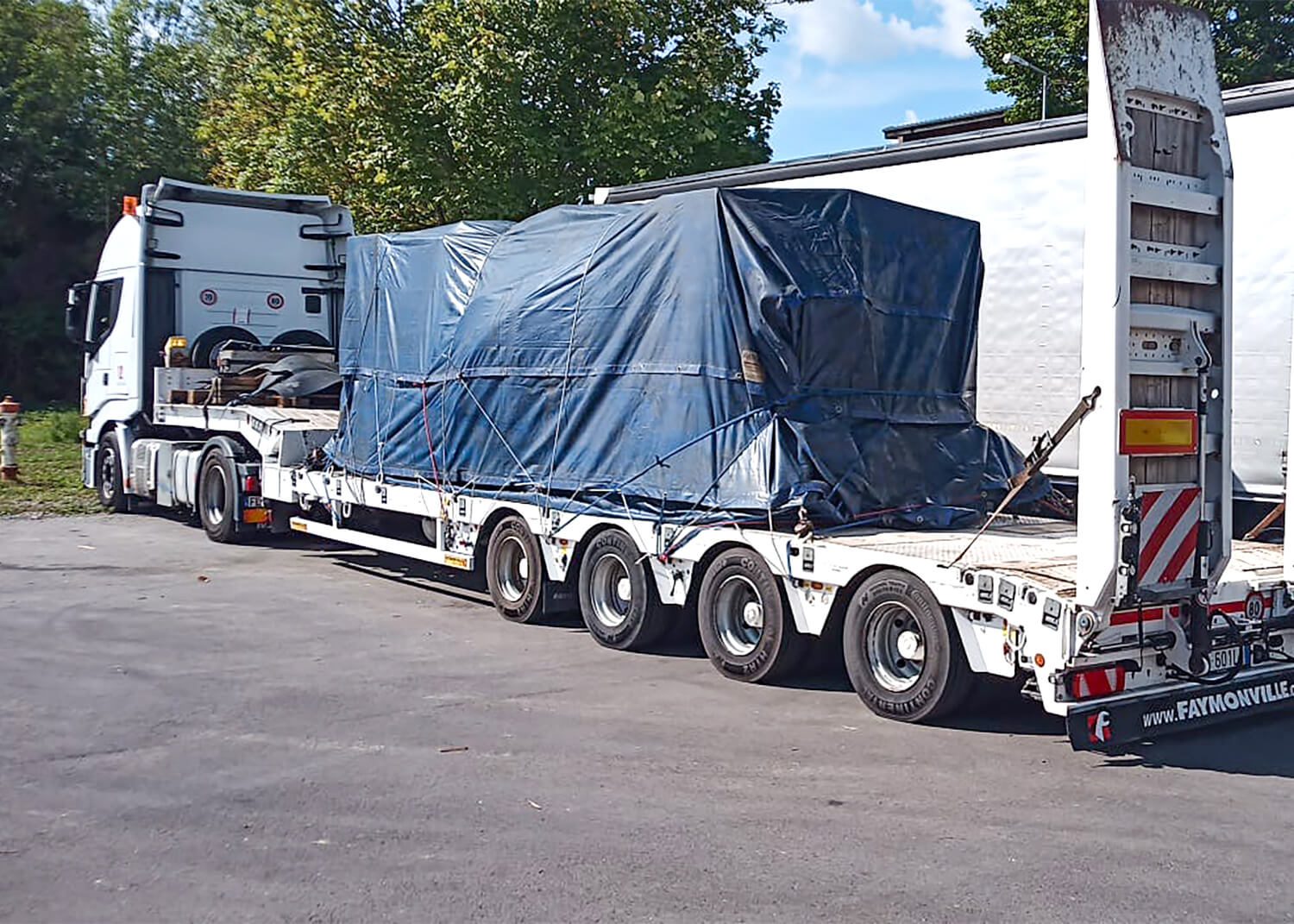 PSV GmbH - Pressen – Service & Vertrieb - Maschinenverlagerung - 400t Invernizzi Presse