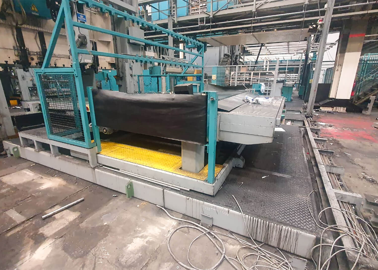 PSV GmbH - Pressen – Service & Vertrieb - Maschinenverlagerung - 800t KRUPP Pressenstraße