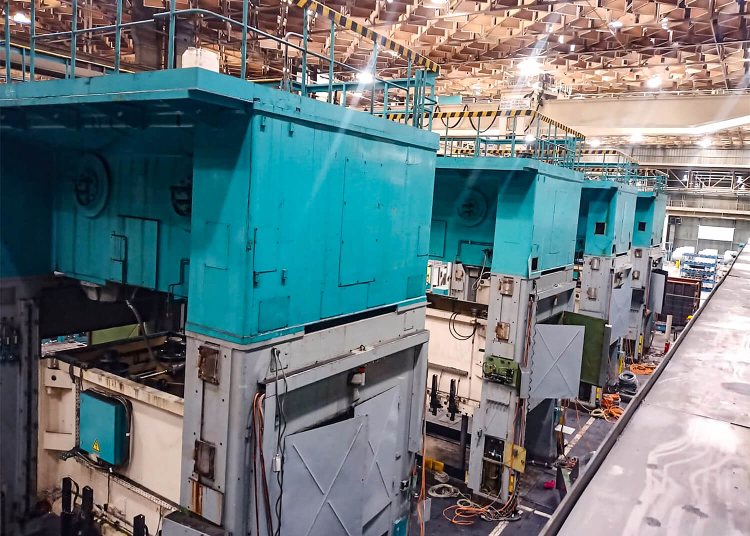 PSV GmbH - Pressen – Service & Vertrieb - Maschinenverlagerung - 800t KRUPP Pressenstraße