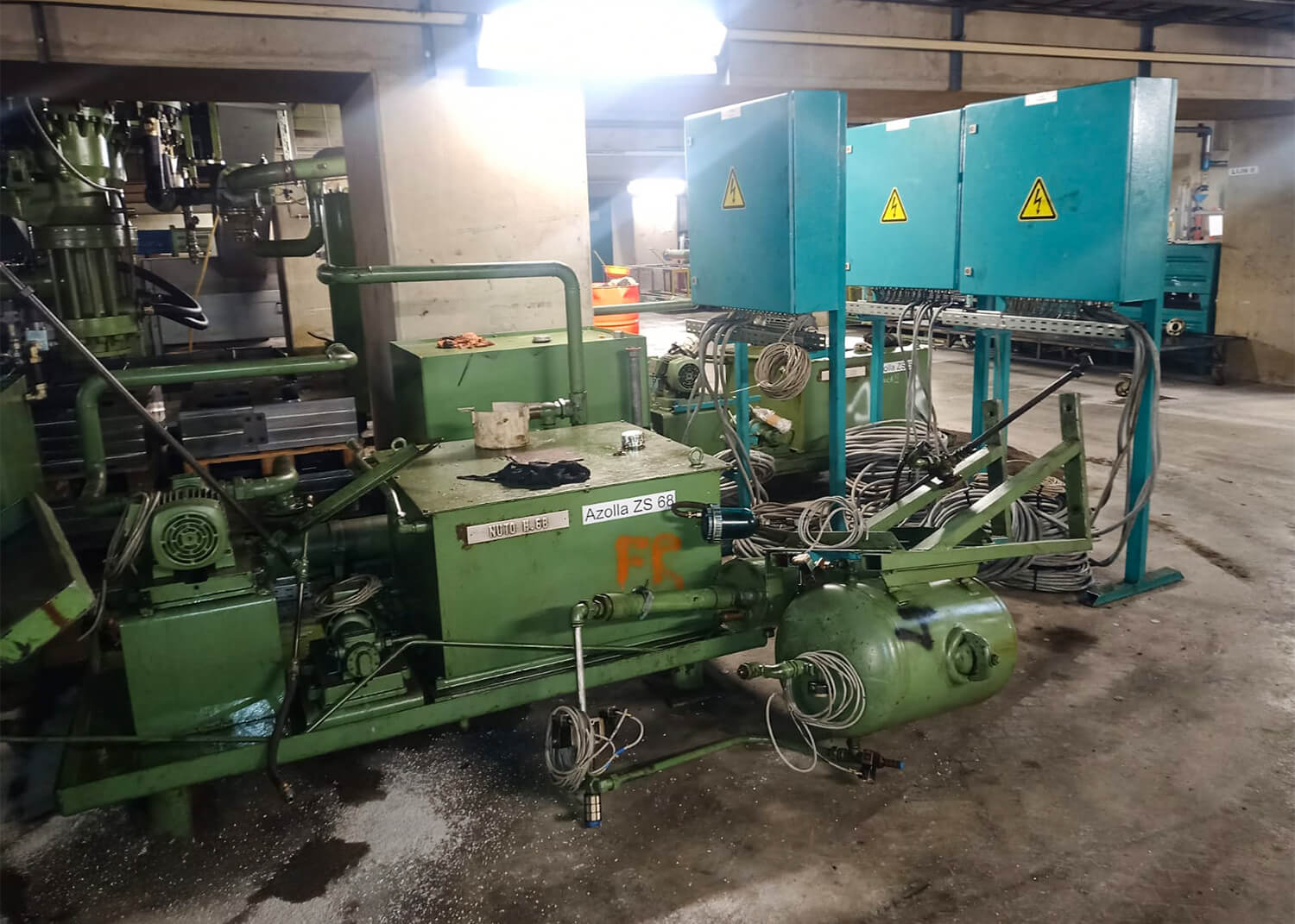 PSV GmbH - Pressen – Service & Vertrieb - Maschinenverlagerung - 800t KRUPP Pressenstraße