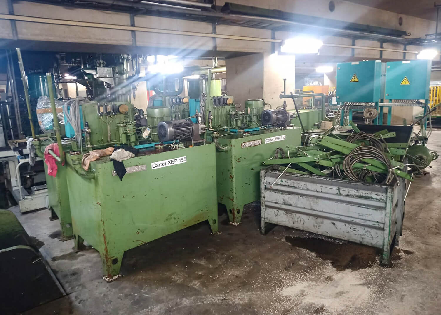 PSV GmbH - Pressen – Service & Vertrieb - Maschinenverlagerung - 800t KRUPP Pressenstraße